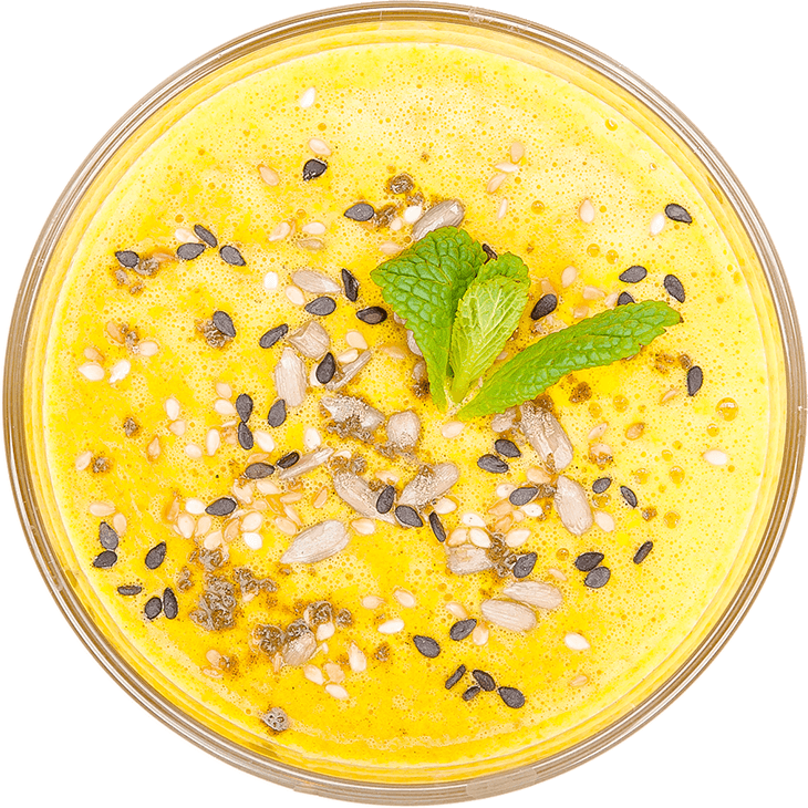 Mango-Kurkuma Cocktail