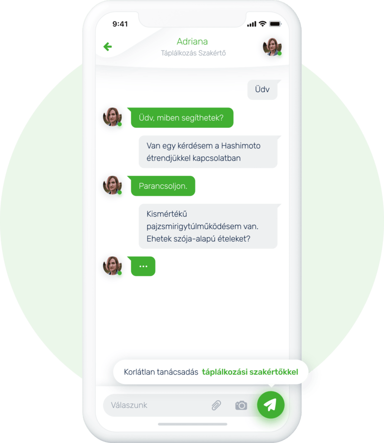 Online tanácsok táplálkozási szakértőktől
