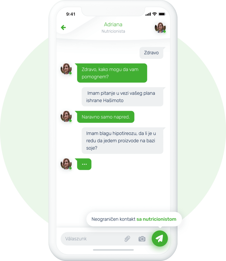 Saveti nutricionista na mreži