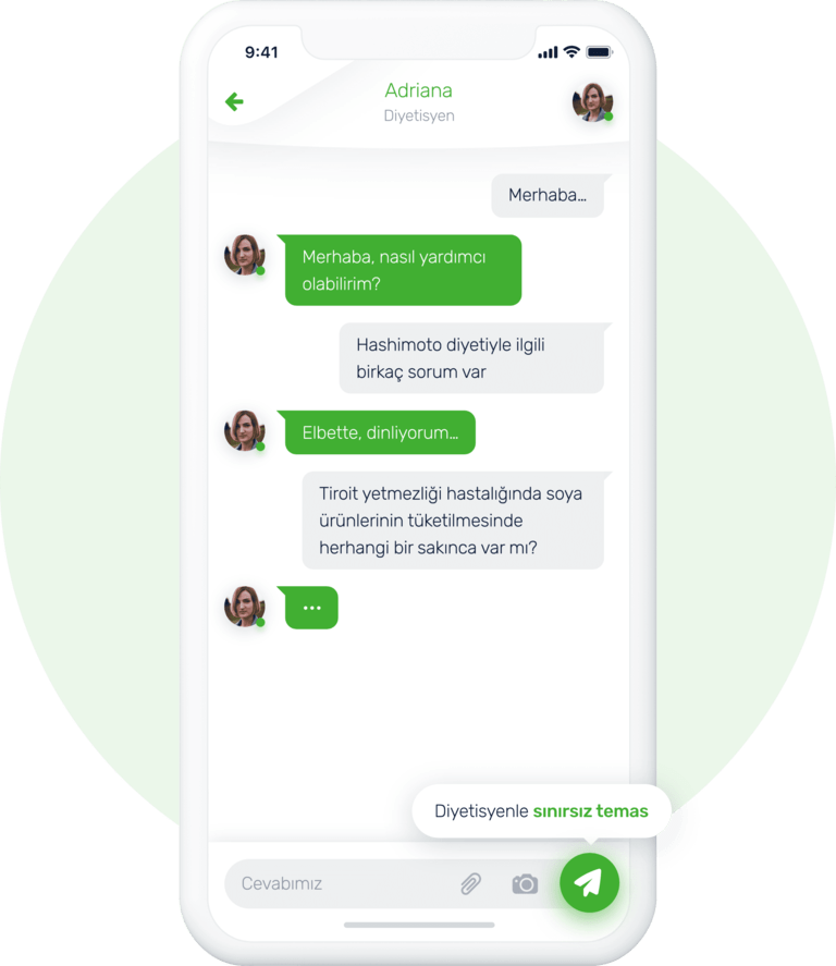 Online diyetisyen tavsiyesi